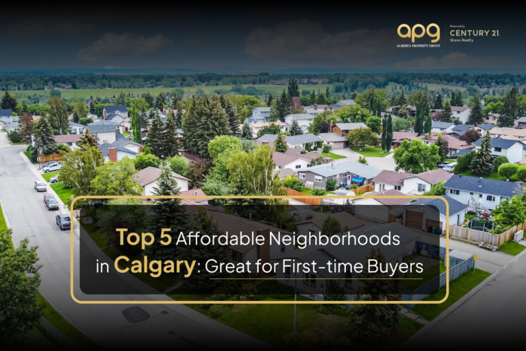 Top 5 Affordable Neighborhoods homes in Calgary Alberta - APG