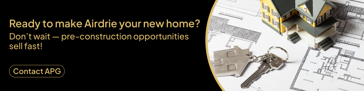 Pre-construction condos for sale new build in Airdrie