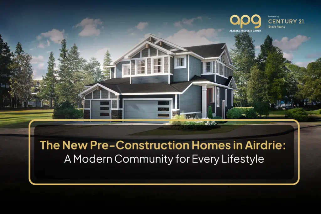 New Pre Construction Homes in Airdrie, Alberta