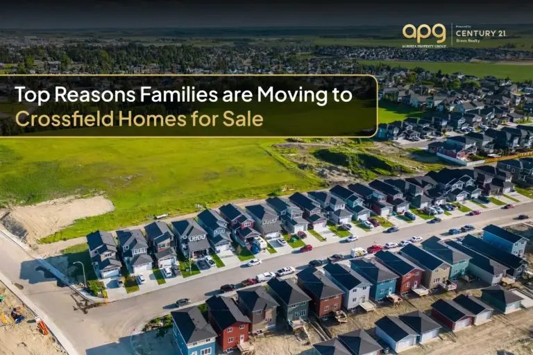 Top Reasons Families Are Moving to Crossfield Homes for Sale