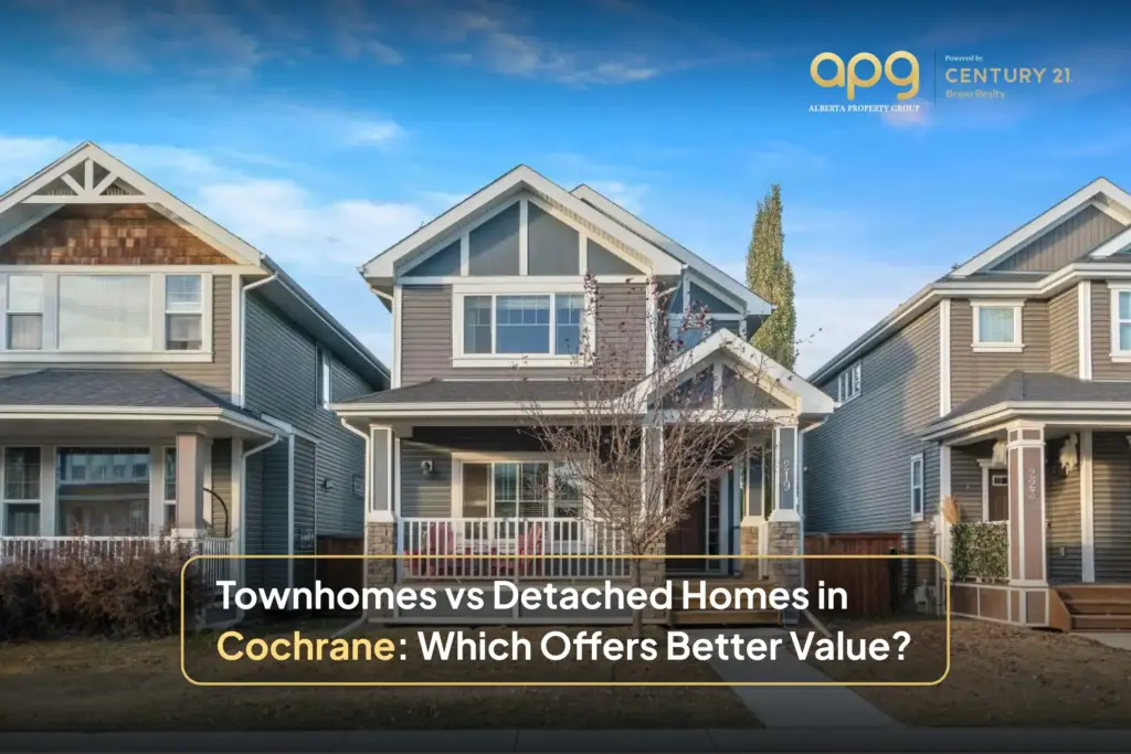Townhomes vs Detached Homes in Cochrane Which Offers Better Value?