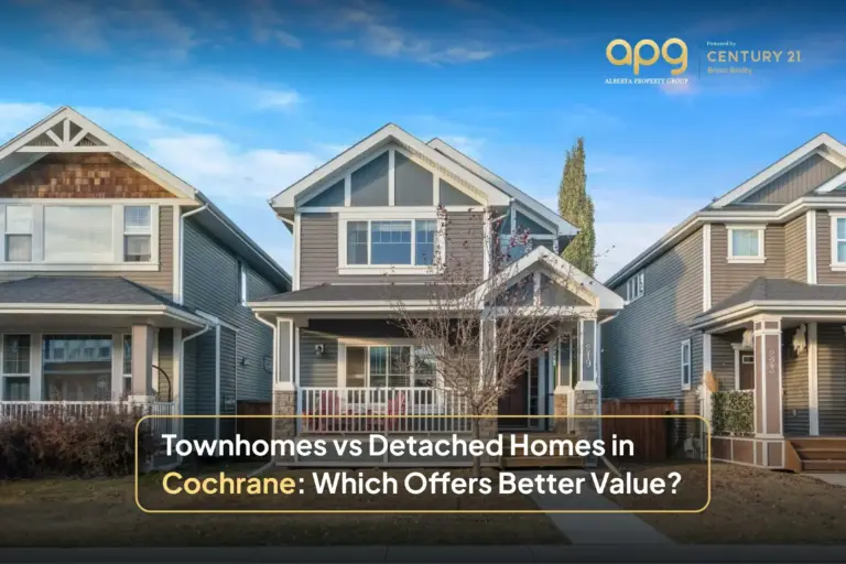 Townhomes vs Detached Homes in Cochrane Which Offers Better Value?