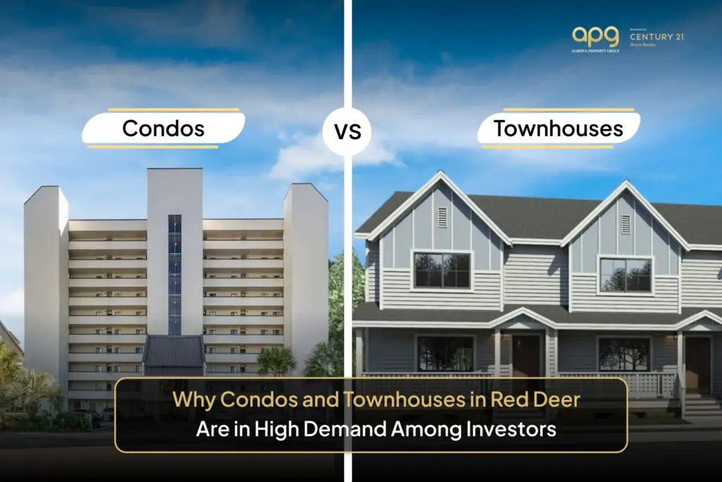 Condos and Townhomes For Sale in Red Deer Alberta
