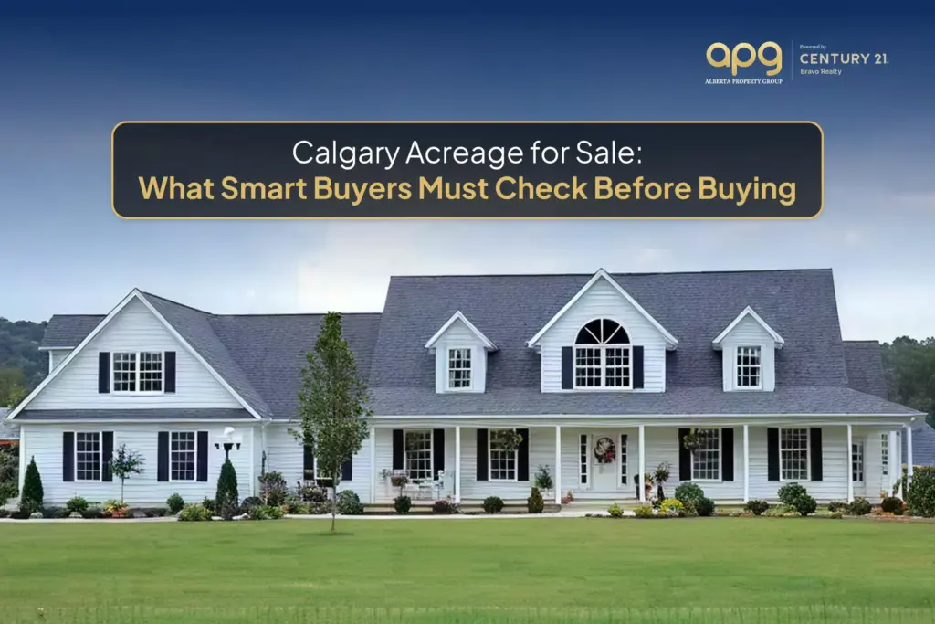 Calgary Acreage for Sale: Stunning View of Land for Investment