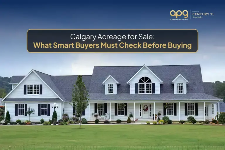 Calgary Acreage for Sale: Stunning View of Land for Investment