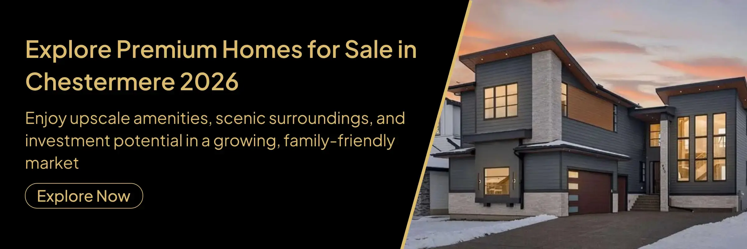 luxury homes for sale in Chestermere near Calgary