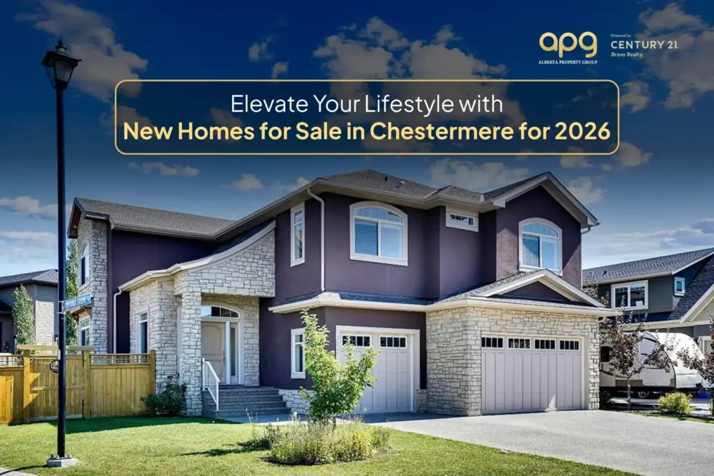 new homes for sale in Chestermere 2026 modern houses near Calgary