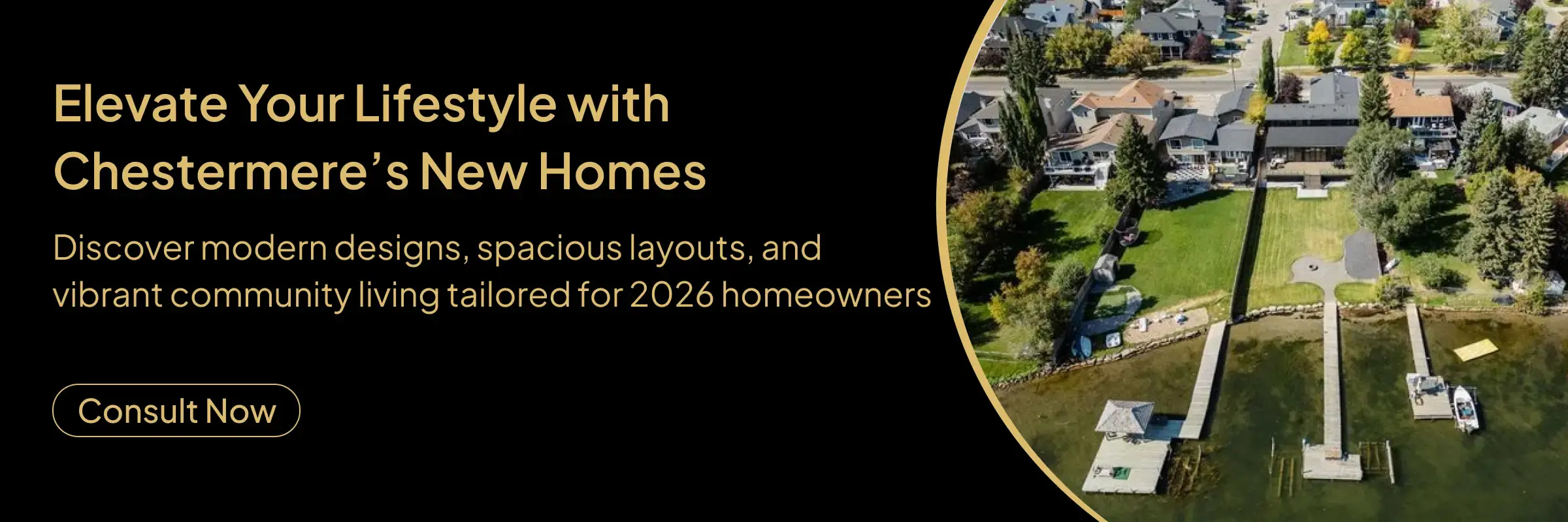 newly built modern homes in Chestermere Alberta