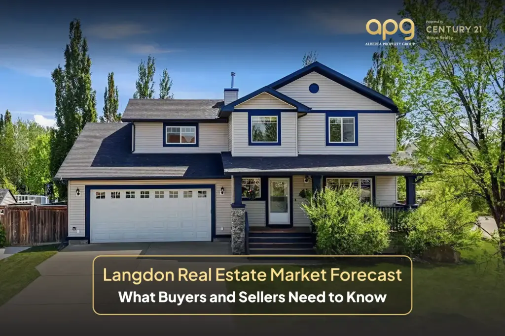 Detached homes with large yards in Langdon Alberta